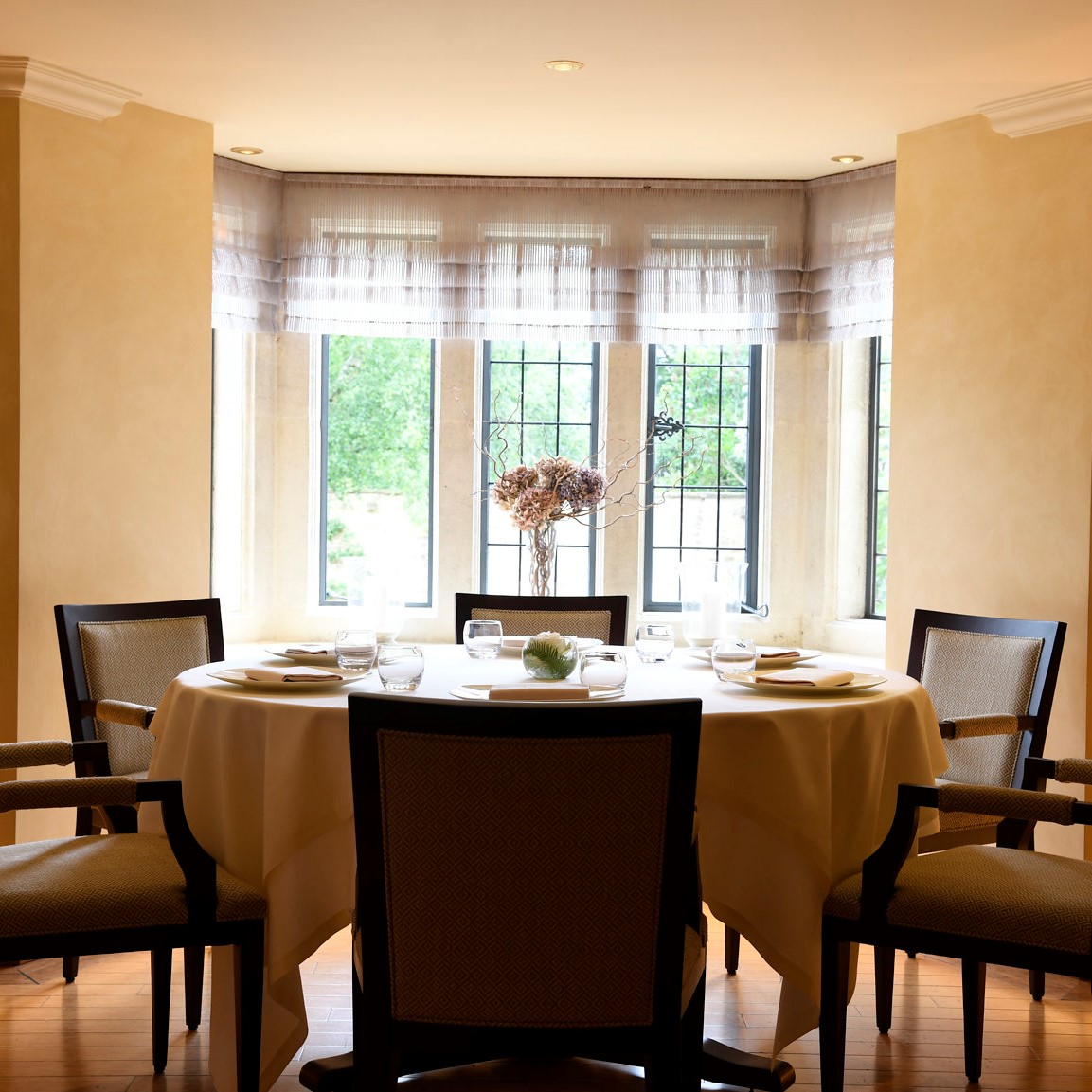The Dining room at Whatley Manor